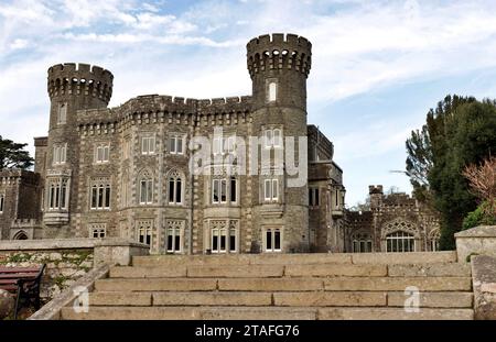 Château à Co Wexford, Irlande. Le château de Johnstown est un château médiéval. Banque D'Images