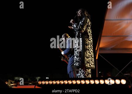 Washington, États-Unis. 04 avril 2023. La chanteuse Samara Joy se produit lors du National Christmas Tree Lighting sur l'ellipse de la Maison Blanche à Washington, DC le jeudi 30 novembre 2023. Photo de Yuri Gripas/UPI crédit : UPI/Alamy Live News Banque D'Images