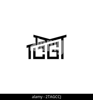 Lettre initiale LG dans le concept de logo immobilier.eps lettre initiale LG dans le concept de logo immobilier Illustration de Vecteur
