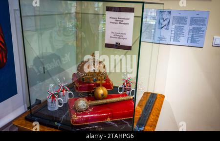 BUDAPEST, HONGRIE - 2 NOVEMBRE 2022 : Musée du chocolat Szamos dans le centre de Budapest Banque D'Images