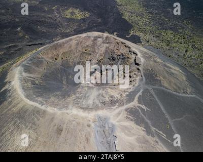 Une vue aérienne du volcan Paricutin situé à Michoacan, Mexique Banque D'Images