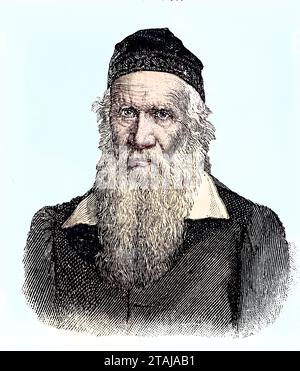 Friedrich Ludwig Jahn, auch Turnvater Jahn genannt, 1778 - 1852, war der Initiator der deutschen Turnbewegung, ca. 1885, Historisch, digital restaurierte Reproduktion von einer Vorlage aus dem 19. Jahrhundert / Friedrich Ludwig Jahn, également connu sous le nom de Turnvater Jahn, 1778 - 1852, a été l'initiateur du mouvement allemand de gymnastique, vers. 1885, reproduction historique, restaurée numériquement à partir d'un original du 19e siècle Banque D'Images