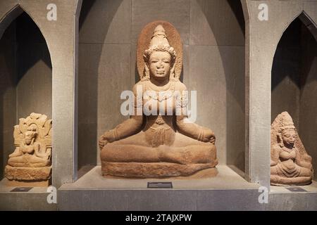 Le Musée de sculpture Cham à Da Nang, la troisième plus grande ville du Vietnam Banque D'Images