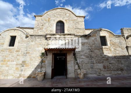 Larnaca, Chypre, ancienne église médiévale de Saint Lazare dans la partie sud chypriote de l'île Banque D'Images