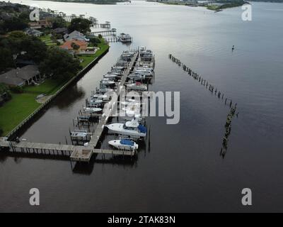 Marina, Jacksonville FL Banque D'Images