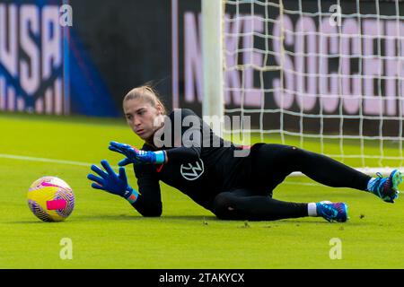 USWNT v China PR Training day, International friendly match, au DRV PNK Stadium à fort Lauderdale, Floride, USA 12/1/2023, photo : Chris Arjoon/AFP Banque D'Images