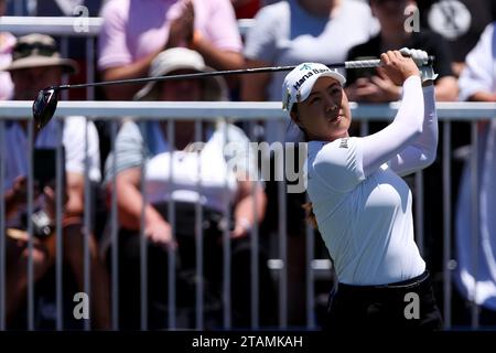 Sydney, Australie, 1 décembre 2023. Minjee Lee joue lors de la 2e manche de l'Open de golf australien à l'Australian Golf Club le 01 décembre 2023 à Sydney, en Australie. Crédit : Damian Briggs/Speed Media/Alamy Live News Banque D'Images