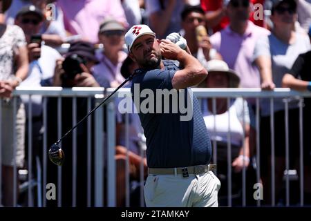 Sydney, Australie, 1 décembre 2023. Marc Leishman joue lors de la 2e manche de l'Open de golf australien au club de golf australien le 01 décembre 2023 à Sydney, en Australie. Crédit : Damian Briggs/Speed Media/Alamy Live News Banque D'Images