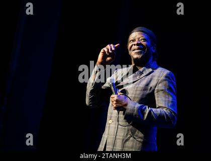 Stephen K Amos, comédien Stand Up, oxymoron UK Tour, Palace Theatre, Southend on Sea, Essex © Clarissa Debenham (film Free Photography) / Alamy Banque D'Images