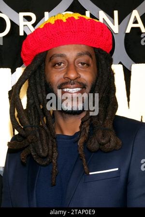 West Hollywood, ca. 1 décembre 2023. Damian Marcano à l'Oprah Winfrey Los Angeles Event pour la nouvelle Paramount Series Lawmen : Bass Reeves au Sunset Tower à West Hollywood, Californie le 1 décembre 2023. Crédit : crédit : Faye Sadou/Media Punch/Alamy Live News Banque D'Images