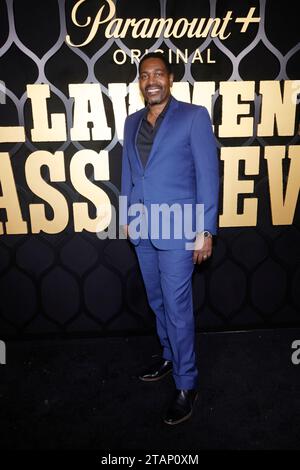 West Hollywood, ca. 1 décembre 2023. Mikelty Williamson à l'Oprah Winfrey Los Angeles Event pour la nouvelle Paramount Series Lawmen : Bass Reeves au Sunset Tower à West Hollywood, Californie le 1 décembre 2023. Crédit : crédit : Faye Sadou/Media Punch/Alamy Live News Banque D'Images