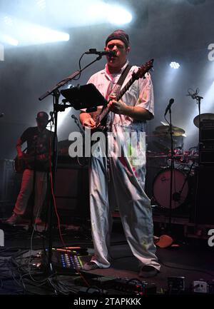 Miami Beach, Floride, États-Unis. 01 décembre 2023. Disco biscuits se produit lors du North Beach Music Festival 2023 au Miami Beach Bandshell le 1 décembre 2023 à Miami Beach, en Floride. Crédit : Mpi04/Media Punch/Alamy Live News Banque D'Images