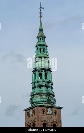 Copenhague, Danemark : tour du Centre d'art contemporain Nikolaj Banque D'Images