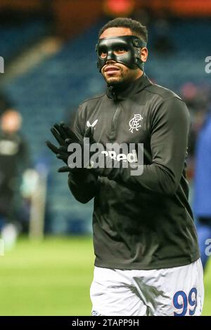 DANILO PEREIRA DA SILVA, footballeur professionnel, joue actuellement pour le Rangers FC, basé à Ibrox Stadium, Glasgow, Écosse, Royaume-Uni. Banque D'Images