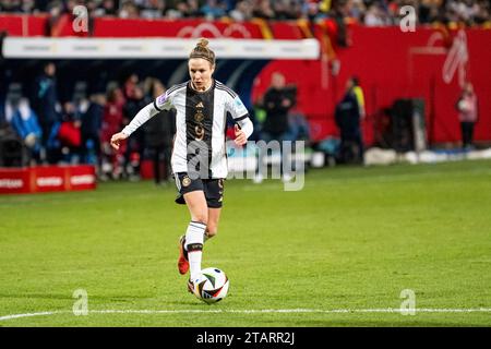 Rostock, Deutschland 01. Dezember 2023 : Women Nation League - 2023/2024 - Deutschland vs. Dänemark im Bild : Svenja Huth (Deutschland) Banque D'Images