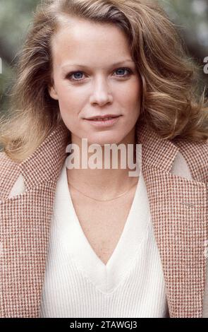 Un portrait posé de la mannequin actrice Shelley Hack qui était sur l'émission de télévision Charlie's Angels.À Manhattan, 1979. Banque D'Images