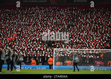 LIVERPOOL, ROYAUME-UNI. , . Match de groupe Europa League entre Liverpool FC et Lask Linz, (Autriche), Anfield Stadium, Liverpool, 30 novembre, 2023 (photo Anthony STANLEY/ATP images) (STANLEY Anthony/ATP/SPP) crédit : SPP Sport Press photo. /Alamy Live News Banque D'Images