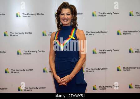 2022 la lauréate du Kennedy Center Amy Grant arrive pour la cérémonie du médaillon honorant les récipiendaires de la 46e cérémonie annuelle du Kennedy Center Honors au Département d'État à Washington, DC le samedi 2 décembre 2023. Les lauréats de 2023 sont : l'acteur et comédien Billy Crystal ; la soprano renommée Renee Fleming ; le producteur-compositeur-interprète britannique Barry Gibb et membre des Bee Gees ; la rappeuse, chanteuse et actrice Queen Latifah ; et la chanteuse Dionne Warwick. Crédit : Ron Sachs/Pool via CNP Banque D'Images