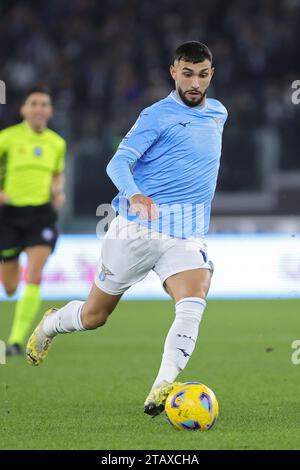 Rome, Italie. 02 décembre 2023. Taty Castellanos du Latium en action lors du championnat italien Serie A match de football entre SS Lazio et Cagliari Calcio le 2 décembre 2023 au Stadio Olimpico à Rome, Italie - photo Federico Proietti/DPPI crédit : DPPI Media/Alamy Live News Banque D'Images