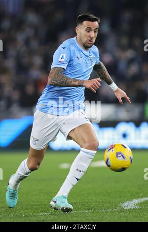 Rome, Italie. 02 décembre 2023. Matias Vecino de Lazio en action lors du championnat italien de Serie A match de football entre SS Lazio et Cagliari Calcio le 2 décembre 2023 au Stadio Olimpico à Rome, Italie - photo Federico Proietti/DPPI crédit : DPPI Media/Alamy Live News Banque D'Images