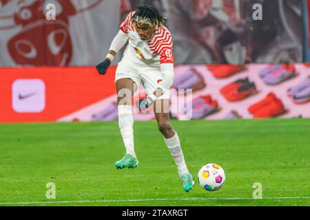 Leipzig, Deutschland 02. Dezember 2023 : 1.BL - 2023/2024 - RB Leipzig vs. 1.FC Heidenheim im Bild : Amadou Haidara (Leipzig) /// la réglementation DFL interdit toute utilisation de photographies comme séquences d'images et/ou quasi-vidéo. /// Banque D'Images