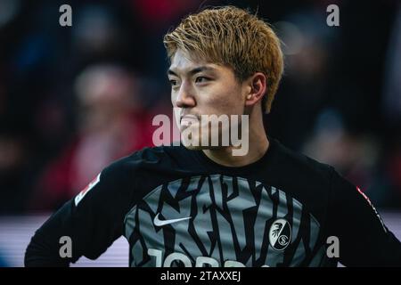 Mainz, Allemagne . 03 décembre 2023. MAYENCE, ALLEMAGNE - DÉCEMBRE 3 : Ritsu Doan du SC Freiburg vu lors du match de Bundesliga football entre 1. FSV Mainz 05 et SC Freiburg au MEWA Arena le 3 décembre 2023 à Mainz, Allemagne. (Photo de Dan O' Connor/ATPImages) (O'CONNOR Dan/ATP/SPP) crédit : photo de presse SPP Sport. /Alamy Live News Banque D'Images