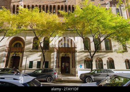 West Side YMCA Hostel, W63rd Street, New York City, N.Y.C, N.y, États-Unis d'Amérique, États-Unis d'Amérique Banque D'Images