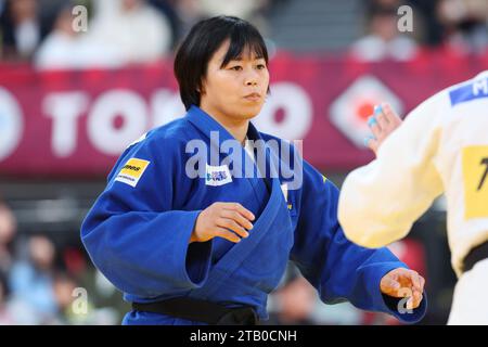 Tokyo Gymnasium, Tokyo, Japon. 3 décembre 2023. Short Hamada (JPN), 3 DÉCEMBRE 2023 - Judo : Grand Chelem Tokyo 2023 femmes -78kg au Tokyo Gymnasium, Tokyo, Japon. Crédit : YUTAKA/AFLO SPORT/Alamy Live News Banque D'Images