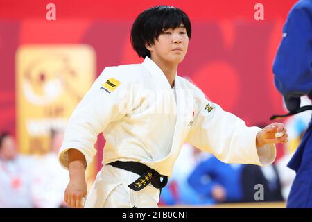Tokyo Gymnasium, Tokyo, Japon. 3 décembre 2023. Mizuki Takaki (JPN), 3 DÉCEMBRE 2023 - Judo : Grand Chelem Tokyo 2023 femmes -63kg au Tokyo Gymnasium, Tokyo, Japon. Crédit : YUTAKA/AFLO SPORT/Alamy Live News Banque D'Images