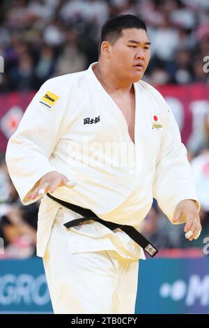 Tokyo Gymnasium, Tokyo, Japon. 3 décembre 2023. Tatsuru Saito (JPN), 3 DÉCEMBRE 2023 - Judo : Grand Chelem Tokyo 2023 hommes 100kg au Tokyo Gymnasium, Tokyo, Japon. Crédit : YUTAKA/AFLO SPORT/Alamy Live News Banque D'Images