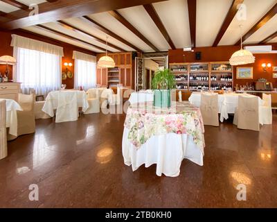 Ivrea, Italie - 20 août 2023 Colleretto Giacosa, maison de Giuseppe Giacossa, TO, Piedmmont, Italie Banque D'Images