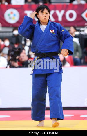 Tokyo Gymnasium, Tokyo, Japon. 3 décembre 2023. Short Hamada (JPN), 3 DÉCEMBRE 2023 - Judo : Grand Chelem Tokyo 2023 femmes -78kg au Tokyo Gymnasium, Tokyo, Japon. Crédit : YUTAKA/AFLO SPORT/Alamy Live News Banque D'Images