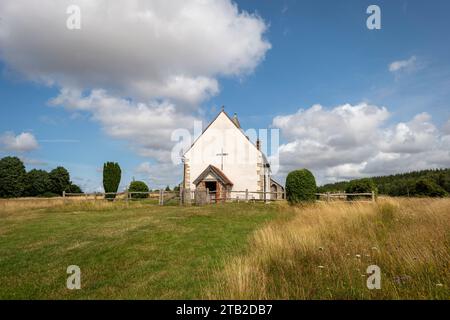 Église St Hubert à Idsworth, Hampshire, Royaume-Uni Banque D'Images