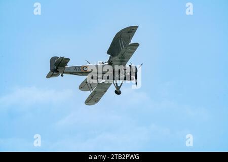 Bournemouth, Royaume-Uni - 1 septembre 2023 : Bournemouth Air Festival RAF Fairey Swordfish Banque D'Images