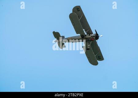 Bournemouth, Royaume-Uni - 1 septembre 2023 : Bournemouth Air Festival RAF Fairey Swordfish Banque D'Images