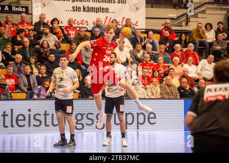 Spielszene Eulen Ludwigshafen gegen HC Elbflorenz 2006 (2. Handballbundesliga ; Endstand 31:29) Banque D'Images