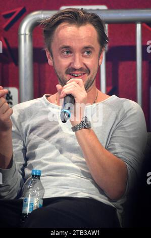 Tom Felton auf der German film & Comic con Winter Edition in der Messe Dortmund. Dortmund, 03.12.2023 *** Tom Felton au German film Comic con Winter Edition au Messe Dortmund, 03 12 2023 Foto:Xn.xKubelkax/xFuturexImagex comic con 3330 crédit : Imago/Alamy Live News Banque D'Images