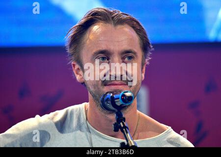 Tom Felton auf der German film & Comic con Winter Edition in der Messe Dortmund. Dortmund, 03.12.2023 *** Tom Felton au German film Comic con Winter Edition au Messe Dortmund, 03 12 2023 Foto:Xn.xKubelkax/xFuturexImagex comic con 3389 Banque D'Images