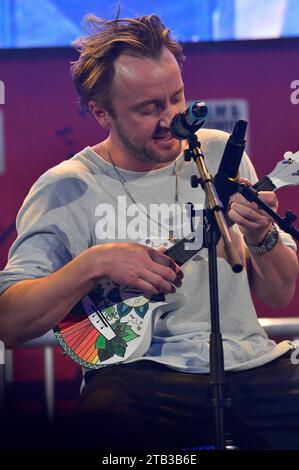 Tom Felton auf der German film & Comic con Winter Edition in der Messe Dortmund. Dortmund, 03.12.2023 *** Tom Felton au German film Comic con Winter Edition au Messe Dortmund, 03 12 2023 Foto:Xn.xKubelkax/xFuturexImagex comic con 3384 Banque D'Images