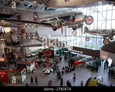 Le National Air and Space Museum de la Smithsonian institution est un musée de Washington, D.C., aux États-Unis, dédié au vol humain Banque D'Images