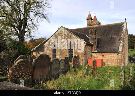 The Gretna Old Parish Church, Gretna Green, Dumfries and Galloway, Écosse, Royaume-Uni Banque D'Images