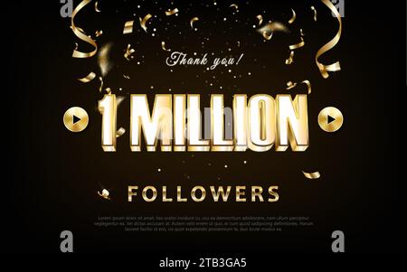 1 millions de vecteurs transparents d'effet de texte en or de rendu 3d. Illustration de Vecteur