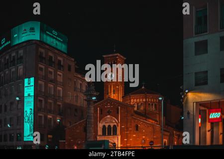 Basilica di San Babila, Basilica di San Babila, Corso Buenos Aires à Milan 4.12.2023 Milan, Italie Banque D'Images