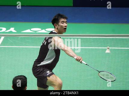 Li Shifeng de Chine pendant le Yonex internationaux de, France. , . Au Glaz Arena à Cesson-Sévigné, France - photo Laurent Lairys / DPPI Banque D'Images