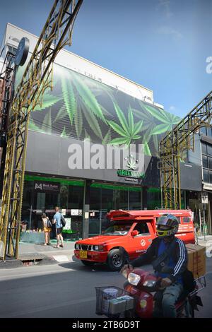 Distributeur de cannabis Chiang Mai Thaïlande Banque D'Images