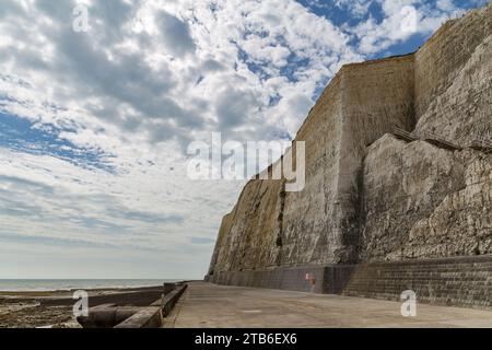 Friars Bay à Peacehaven, East Sussex, Angleterre, Royaume-Uni Banque D'Images