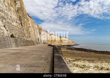 Friars Bay à Peacehaven, East Sussex, Angleterre, Royaume-Uni Banque D'Images