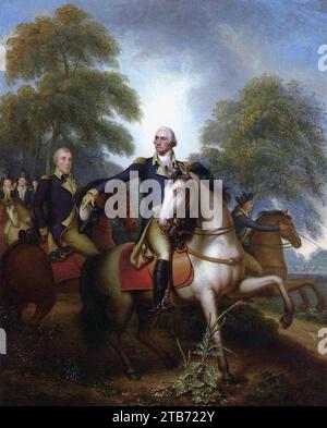 Washington avant Yorktown Rembrandt Peale Banque D'Images