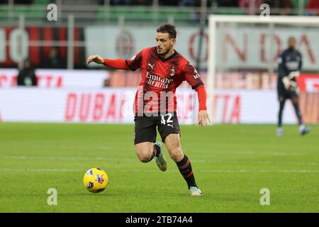 28 novembre 2023 Milan - Italie - sport, football - Milan vs Frosinone - Un Championnat de football 2023/2024 - G. Sinigaglia Stadium - dans l'image : fl Banque D'Images