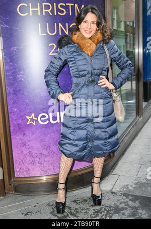 Londres, Royaume-Uni. 05 décembre 2023. Lucrezia Millarini assiste au déjeuner de Noël du TRIC (Television and radio Industries Club) à l'hôtel The Londoner, Londres, Royaume-Uni. Crédit : LFP/Alamy Live News Banque D'Images